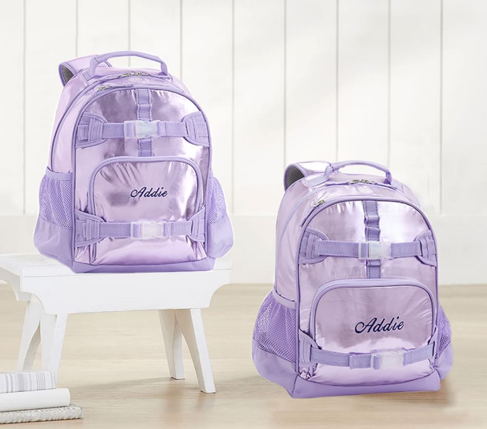 Mackenzie Lavender Shine Backpacks
